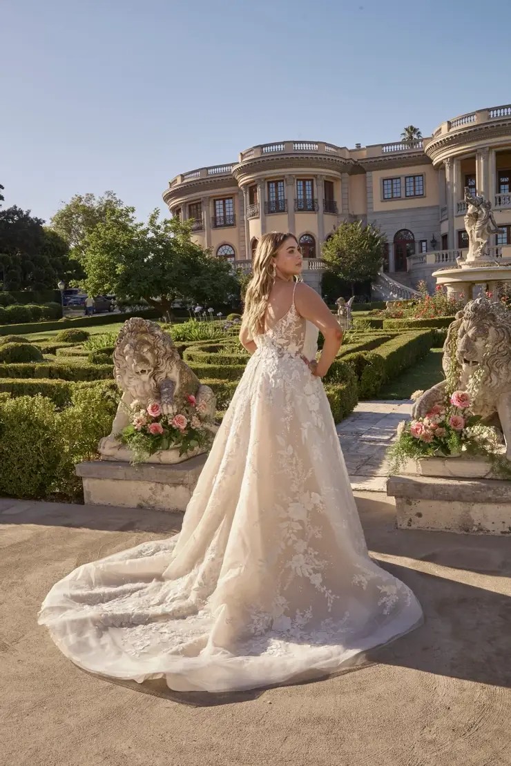 Model wearing the dress of the week