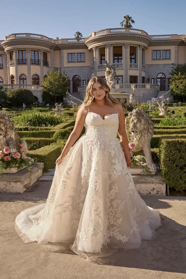 Model wearing the dress of the week