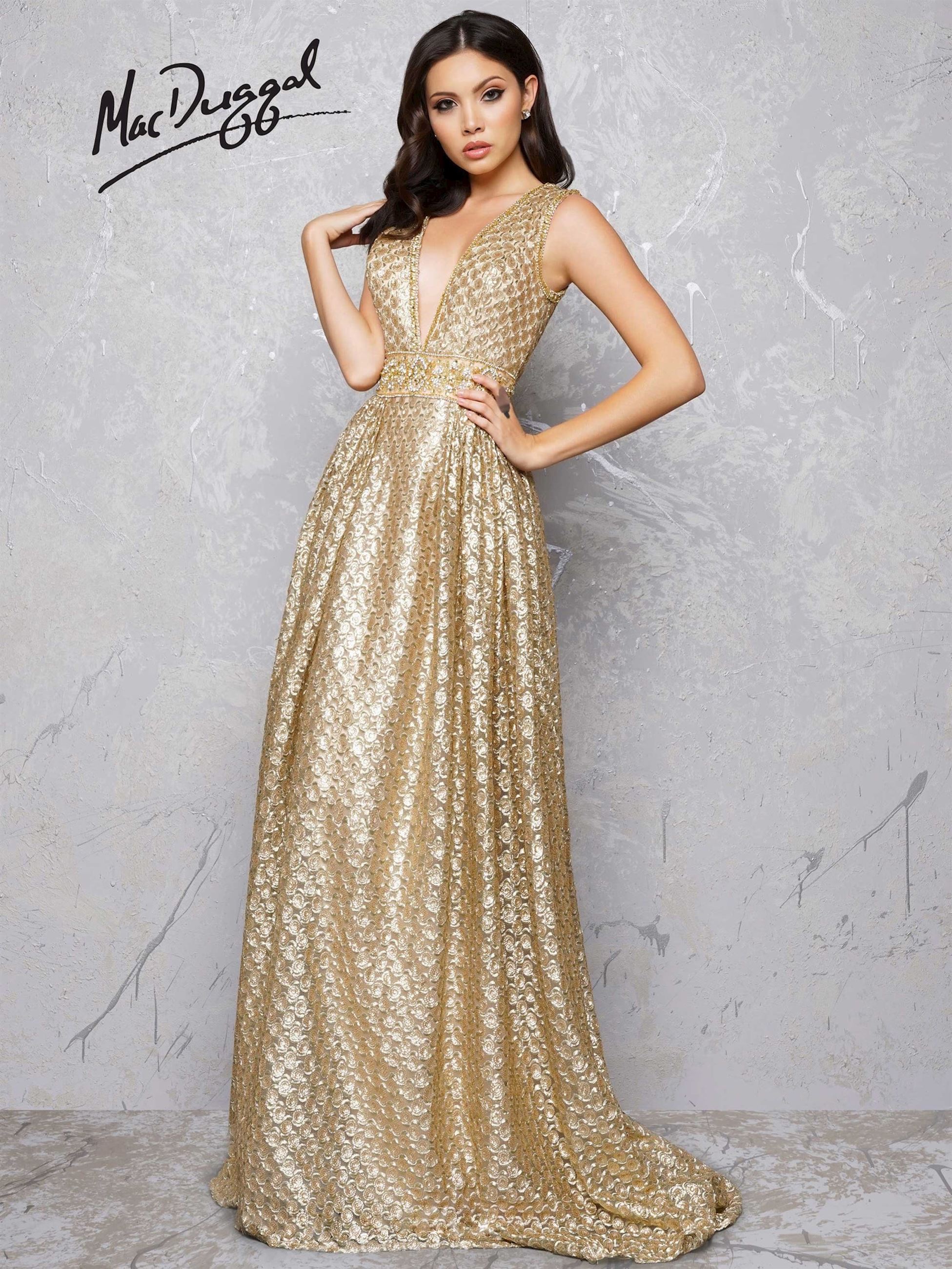 Prom Style: Golden Girl Image