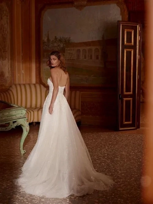 Model wearing the dress of the week