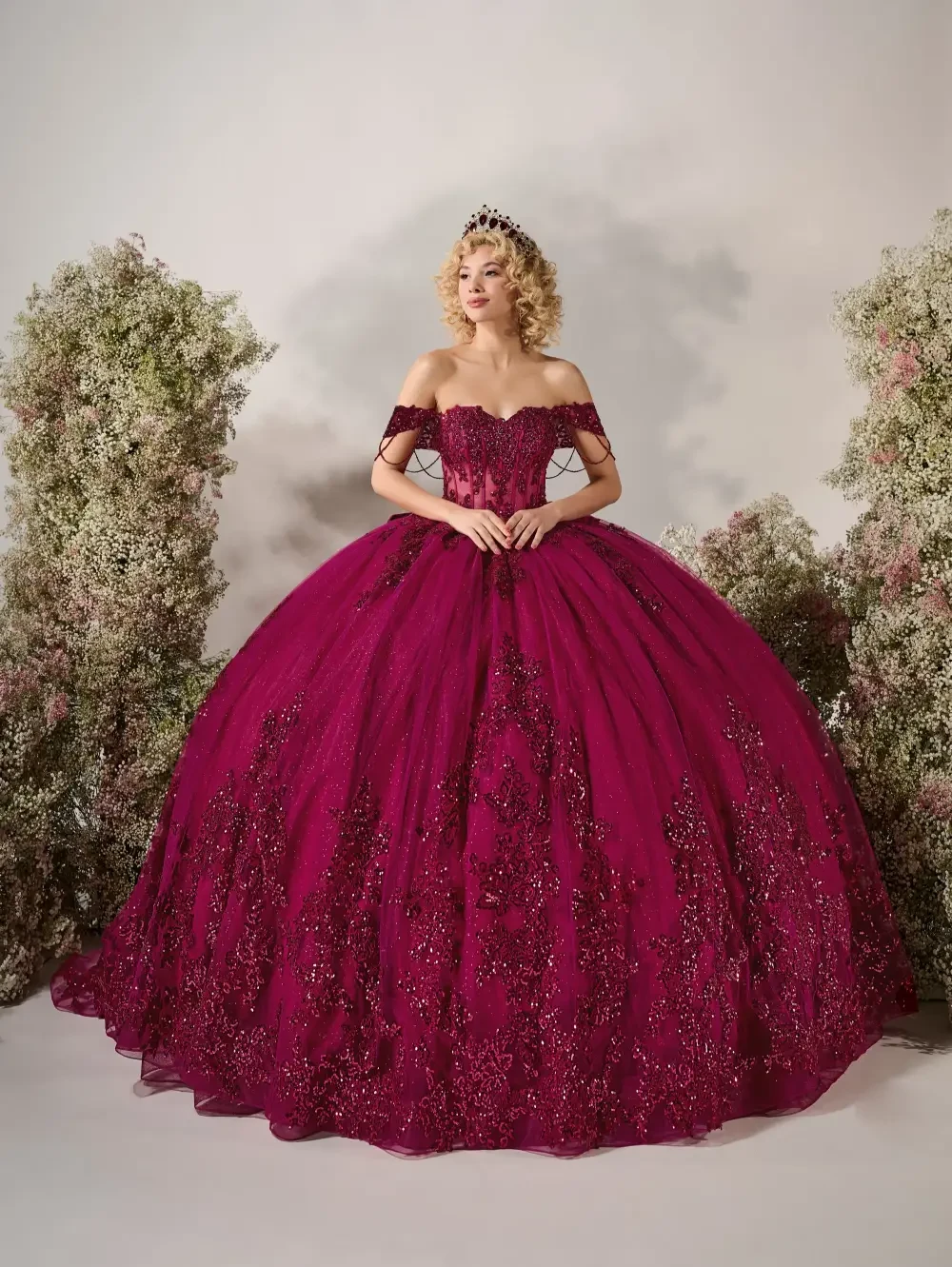 Model wearing the dress of the week