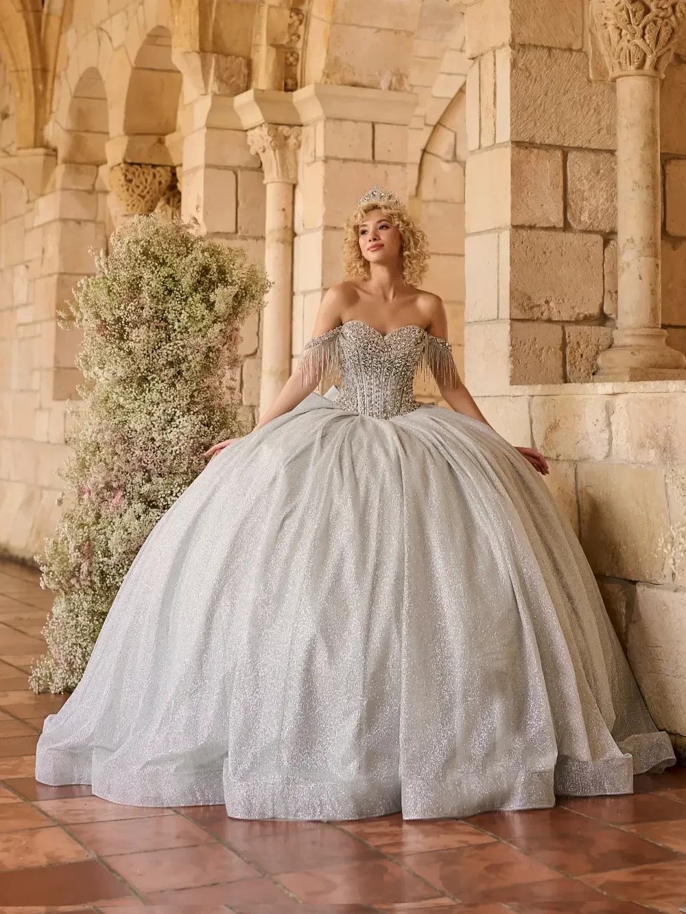 Model wearing the dress of the week