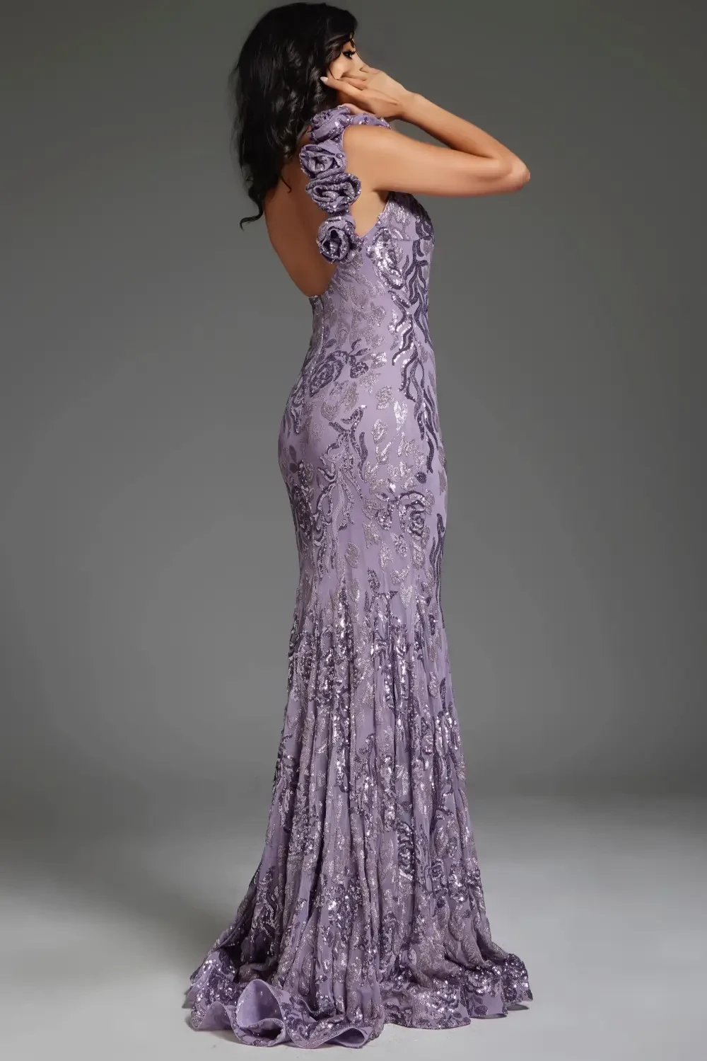 Model wearing the dress of the week