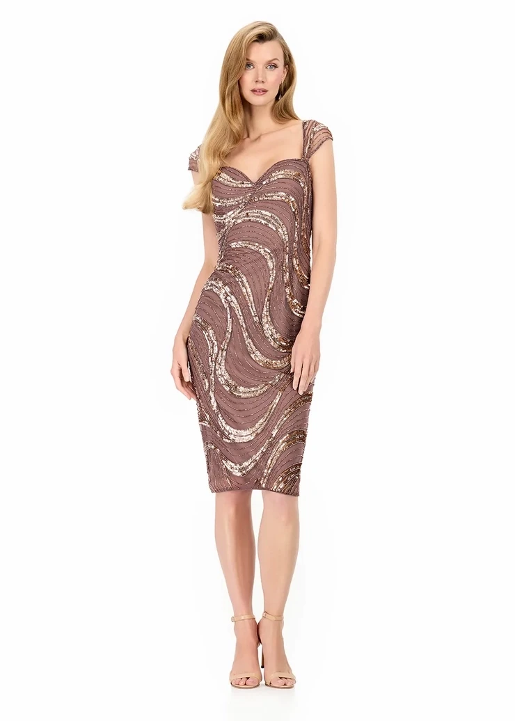Model wearing the dress of the week