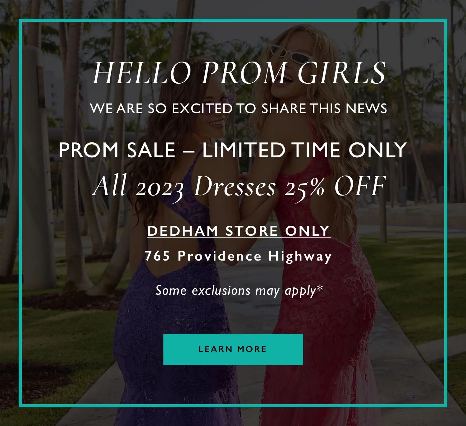 Hell Prom_ Prom sale 25% off dresses_Learn more