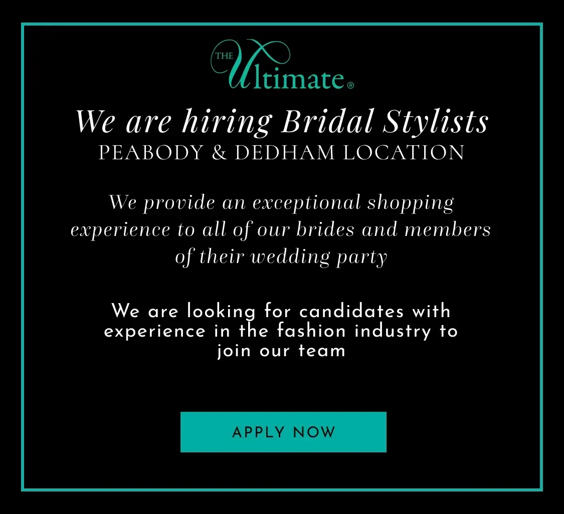 Hiring Bridal Consultants at the Ultimate Prom and Bridal. Dedham and Peabody