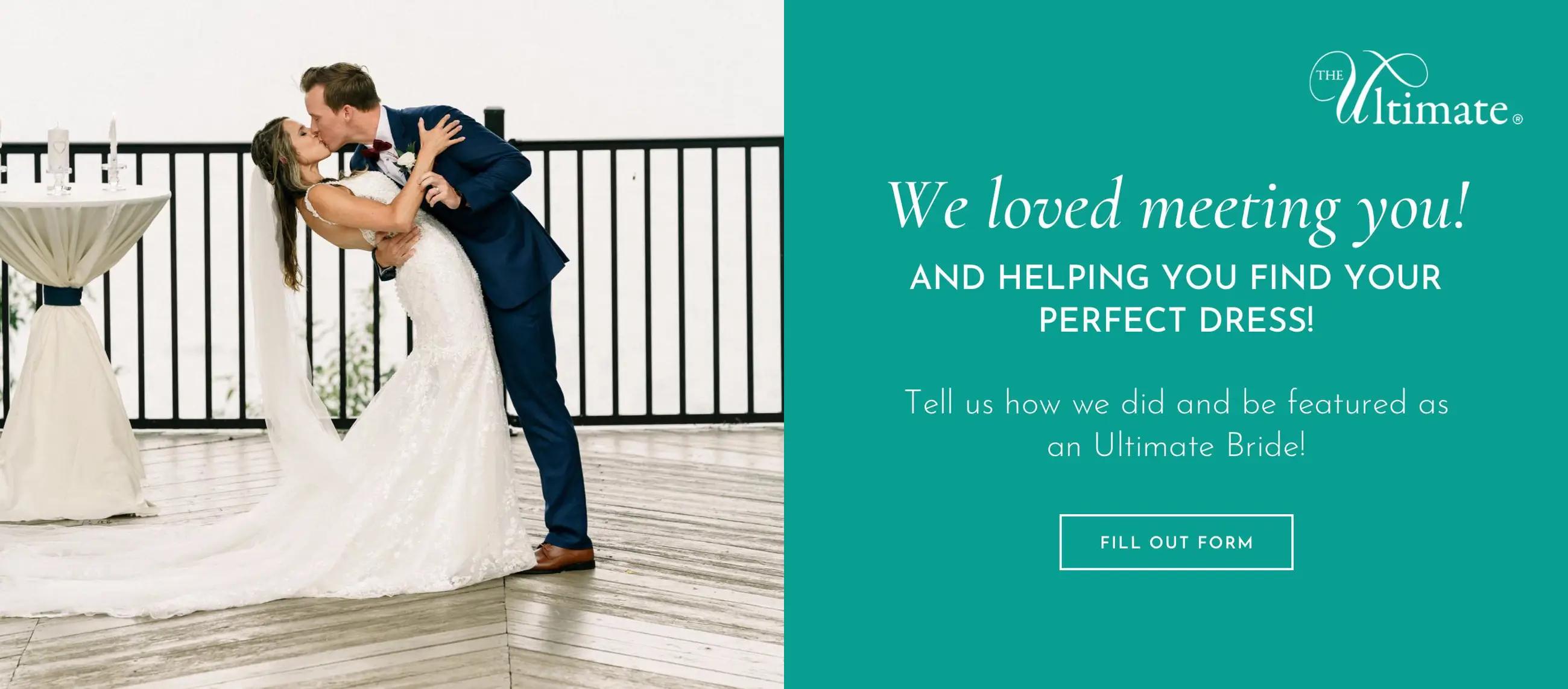 The Ultimate Real bride testimonials banner