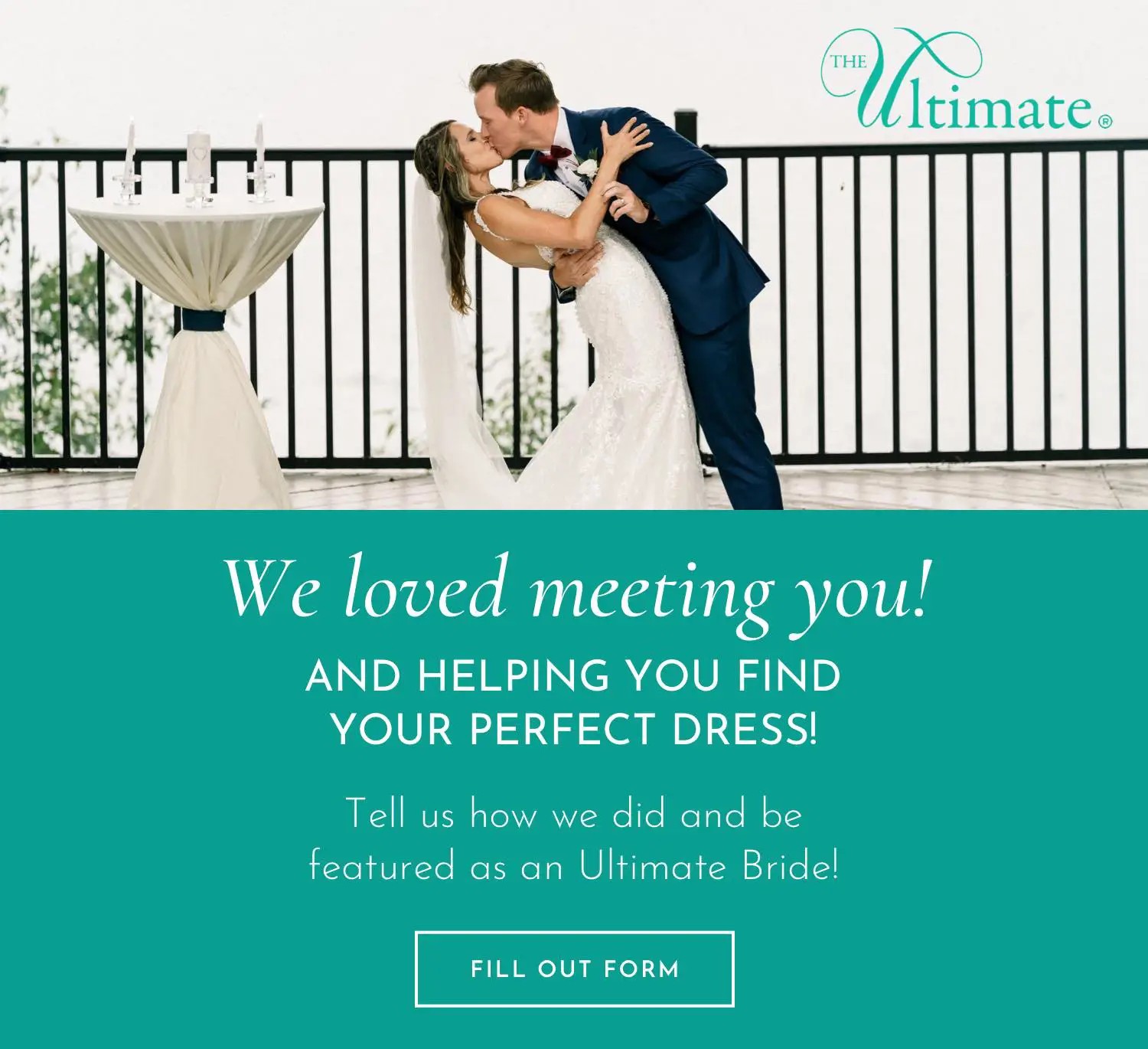 The Ultimate Real bride testimonials banner