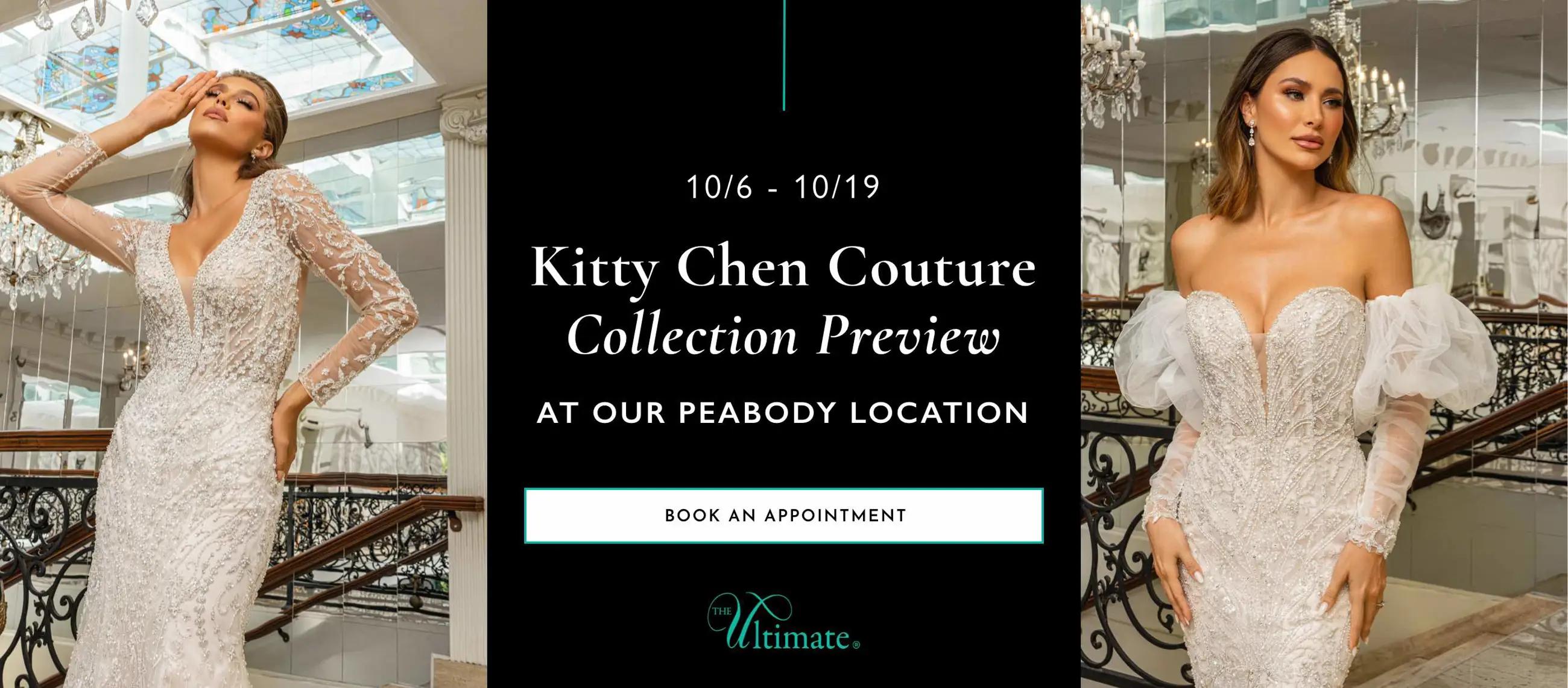 Kitty Chen Couture bridal collection preview at The Ultimate Peabody