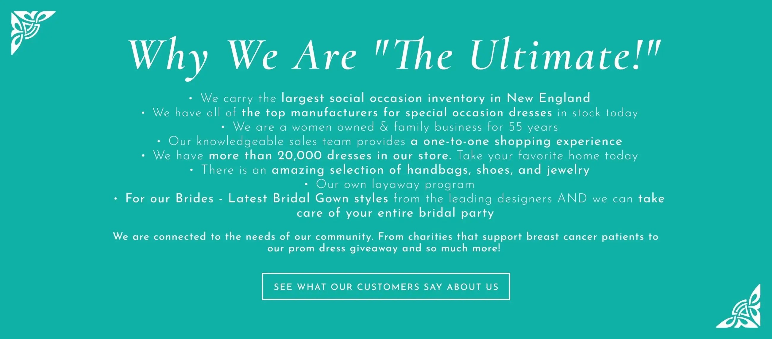 Ultimate message to their customers