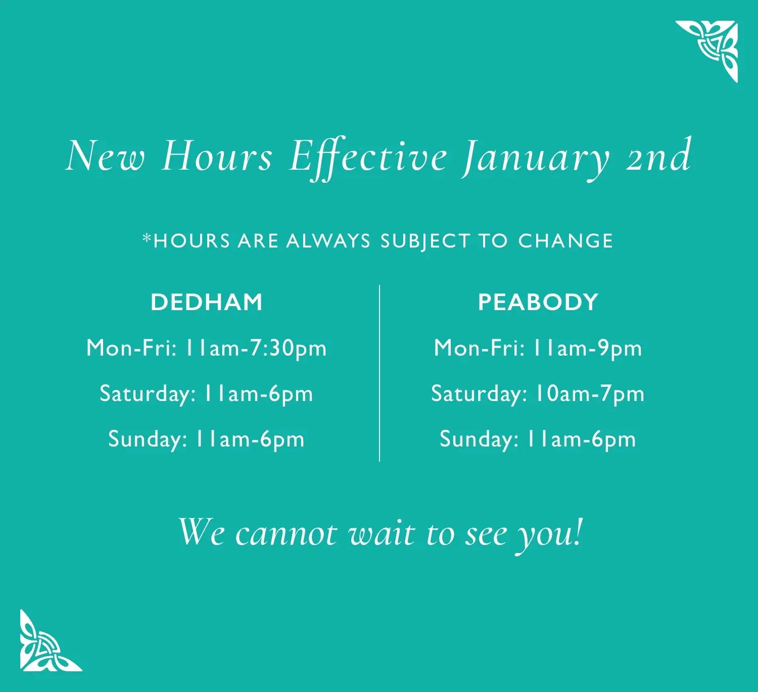 new hours at the ultimate prom and bridal