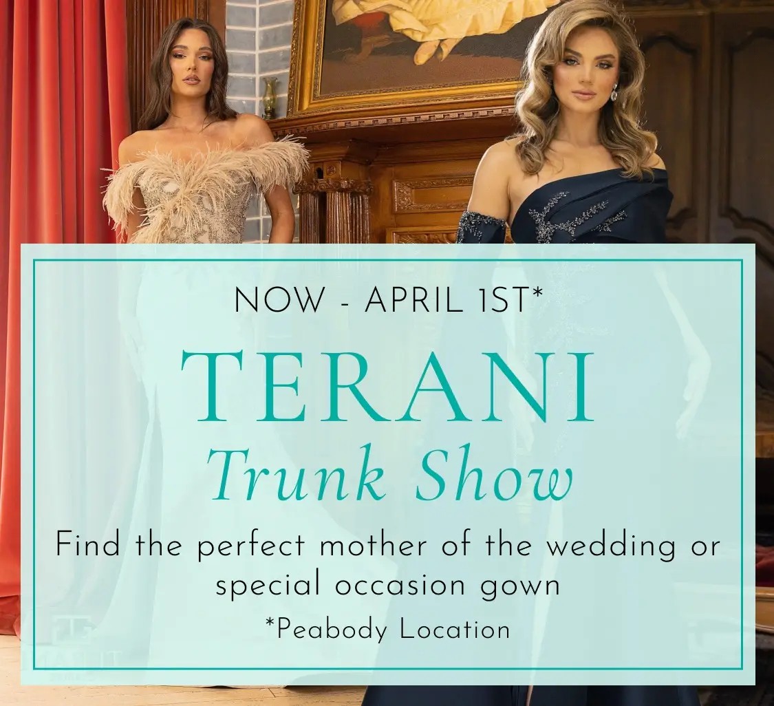 Terani Couture trunk show at the ultimate prom and bridal