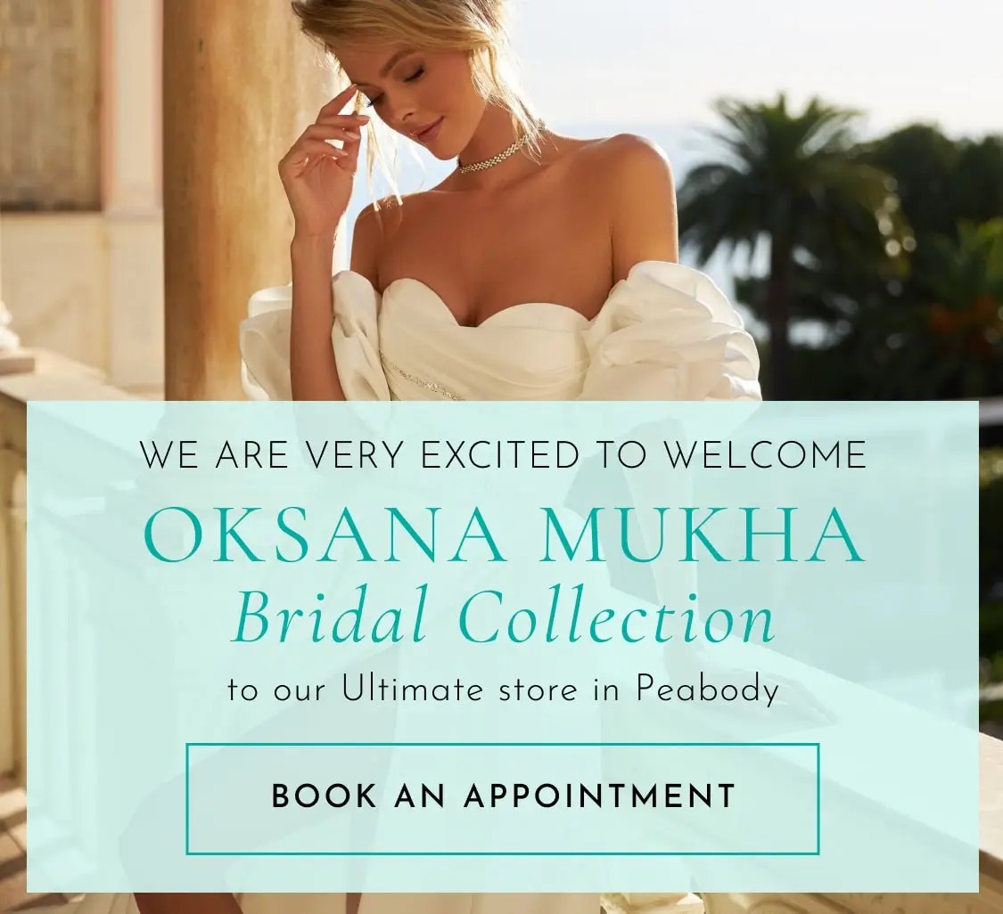 Oksana Mukha Bridal at Ultimate Prom and Bridal in Peabody, MA