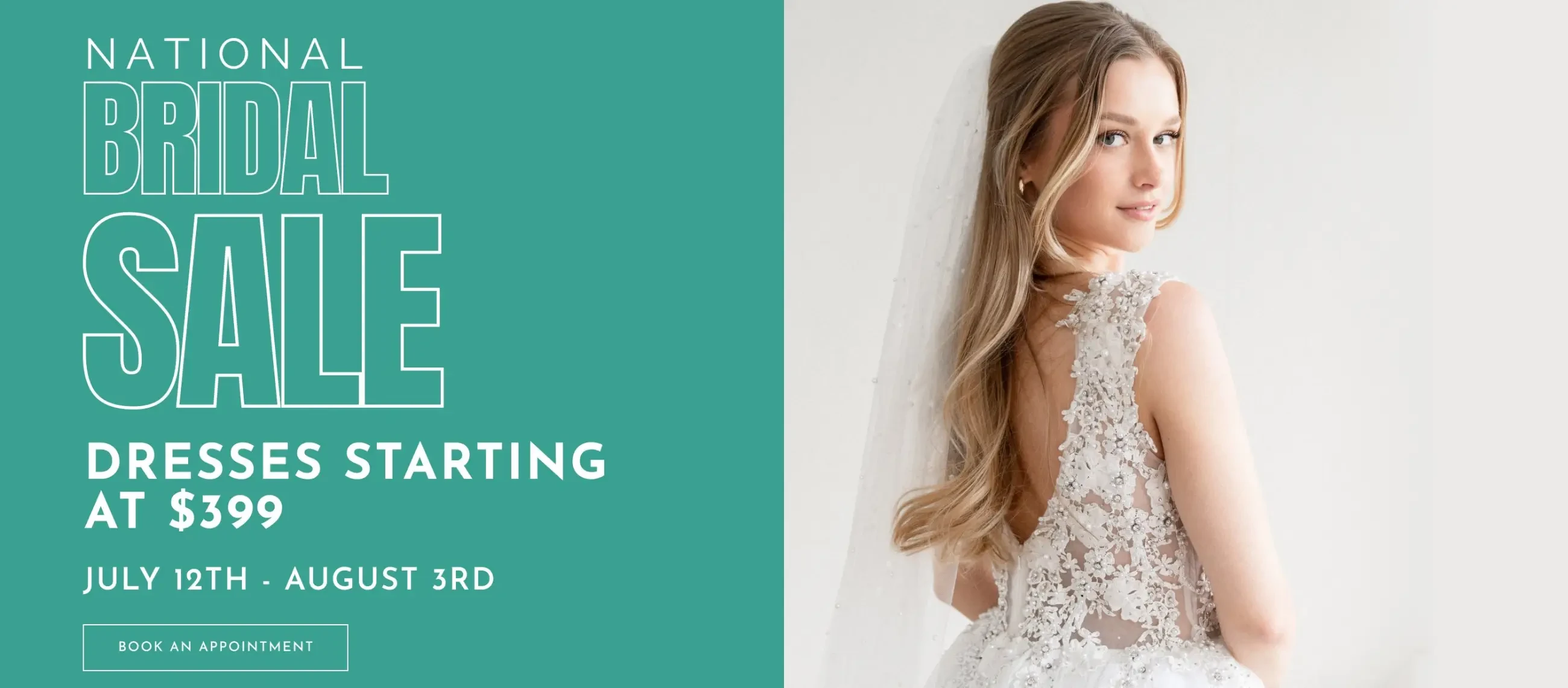 National Bridal Sale at the Ultimate in MA