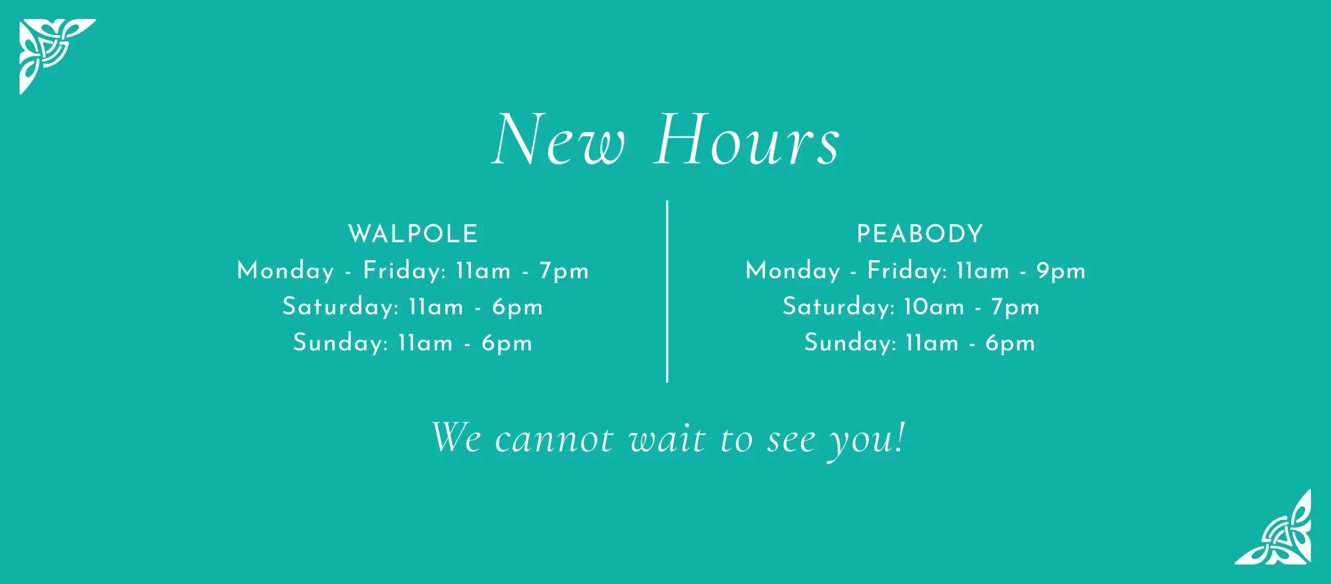 New Hours at The Ultimate
