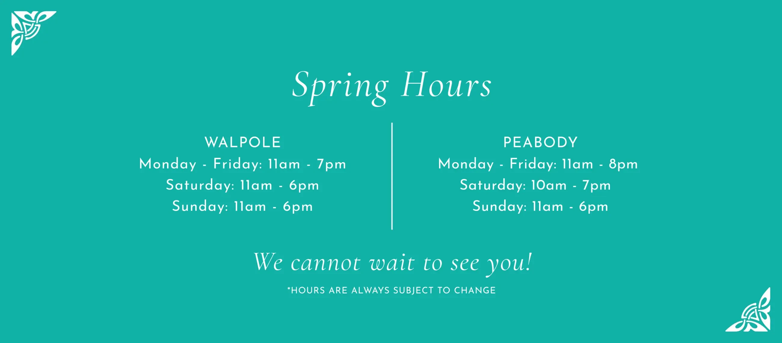 The Ultimate Prom Spring Hours
