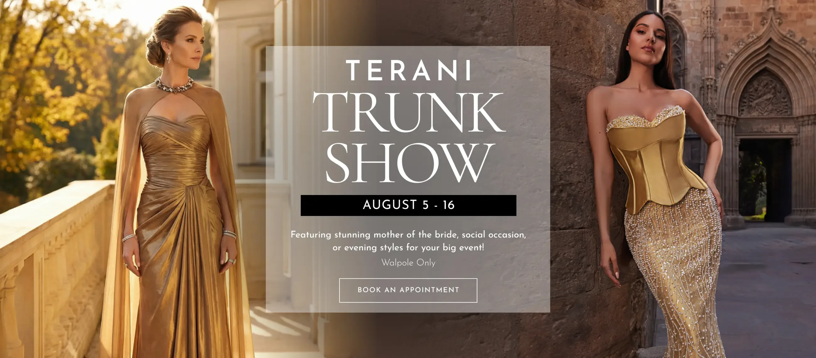 Terani Couture trunk show