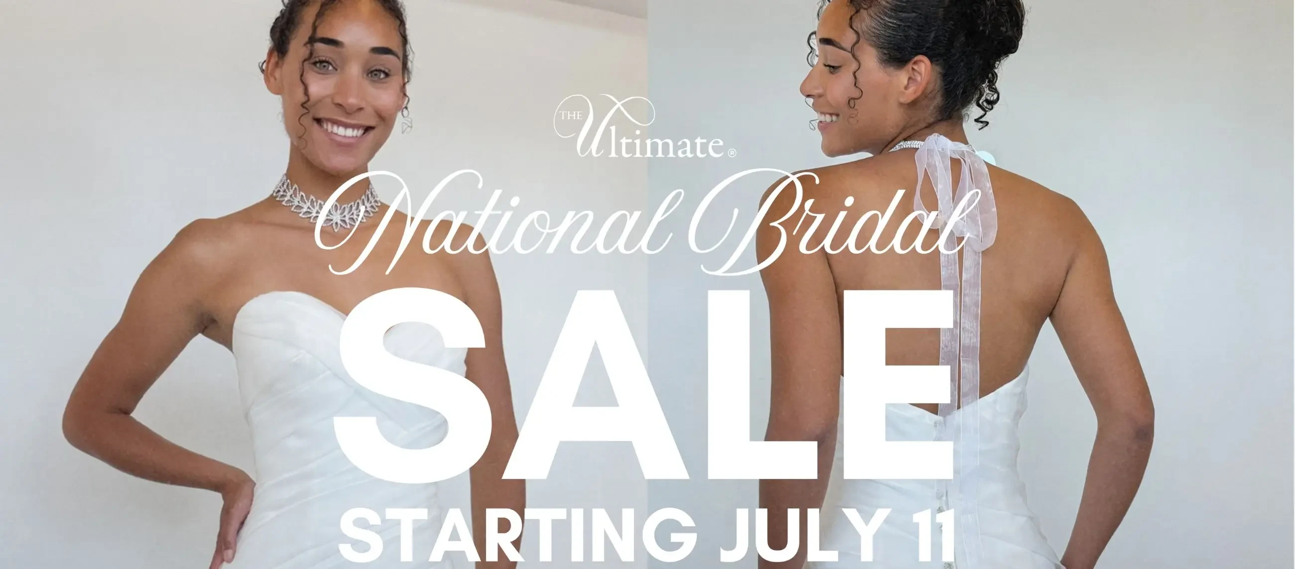 National bridal sale banner - desktop