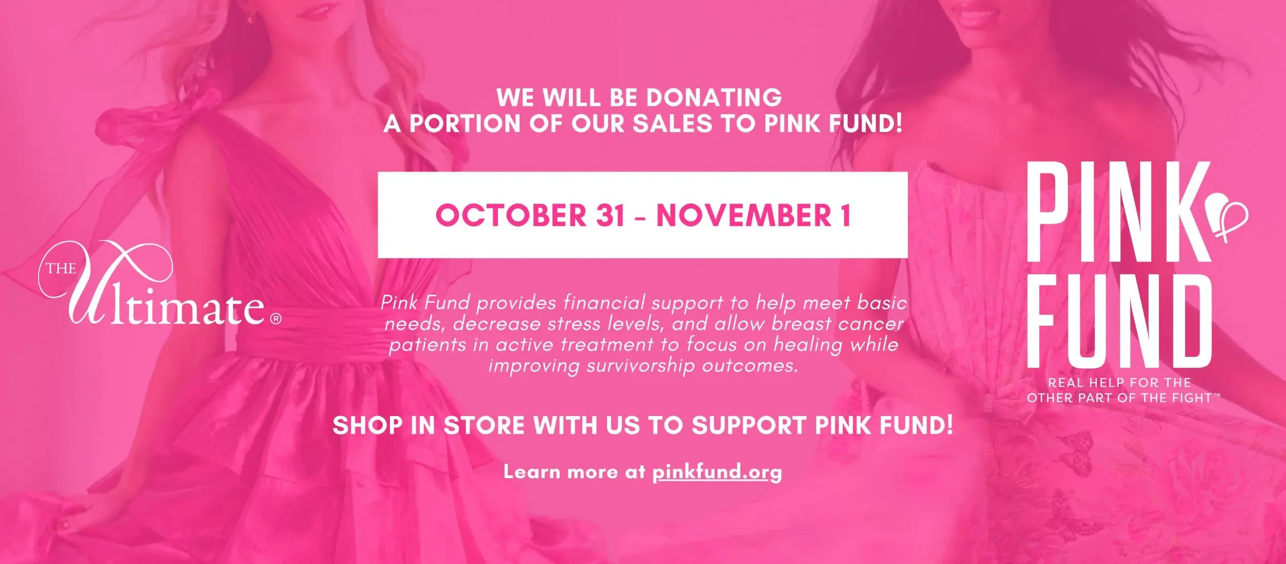 The Ultimate Pink Fund Banner
